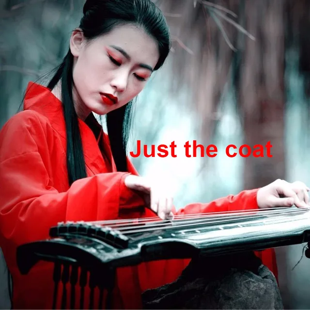 2022 Hanfu Coat Chinese Style Traditional Daily Hanfu Pure Han Tang Ancient Women Chiffon Cardigan Chinese Clothes for Women only red coat