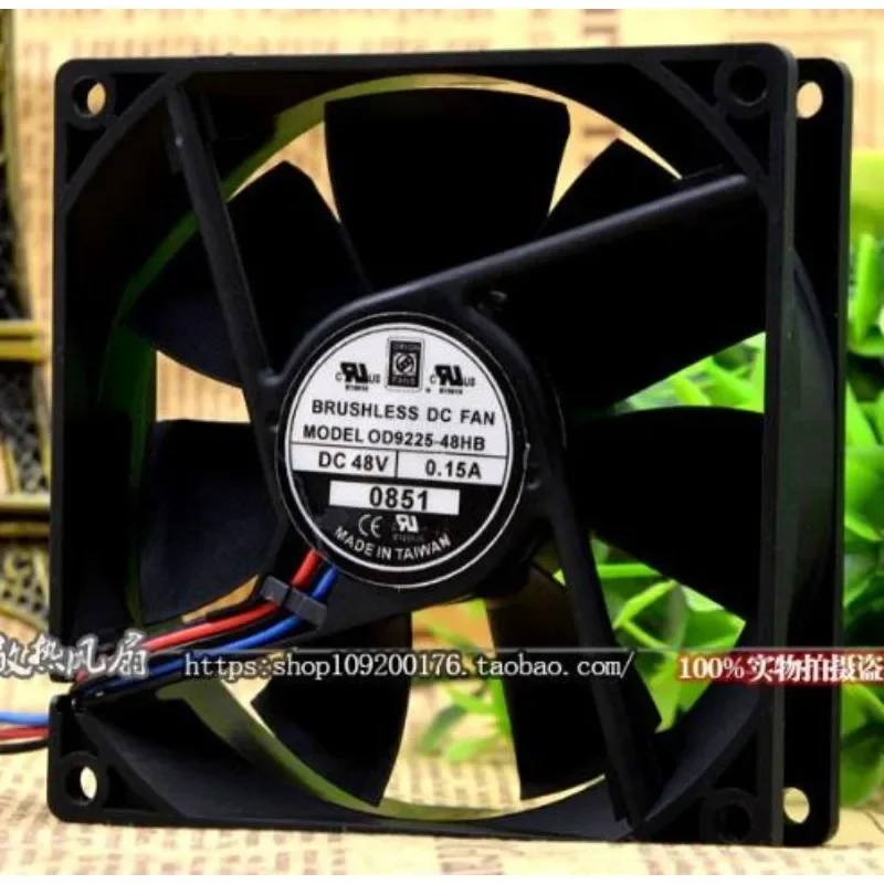 

Новый вентилятор охлаждения для оригинальных вентиляторов Φ 48V 0.15A 9025 9CM тихий охлаждающий вентилятор 90x90x25 мм