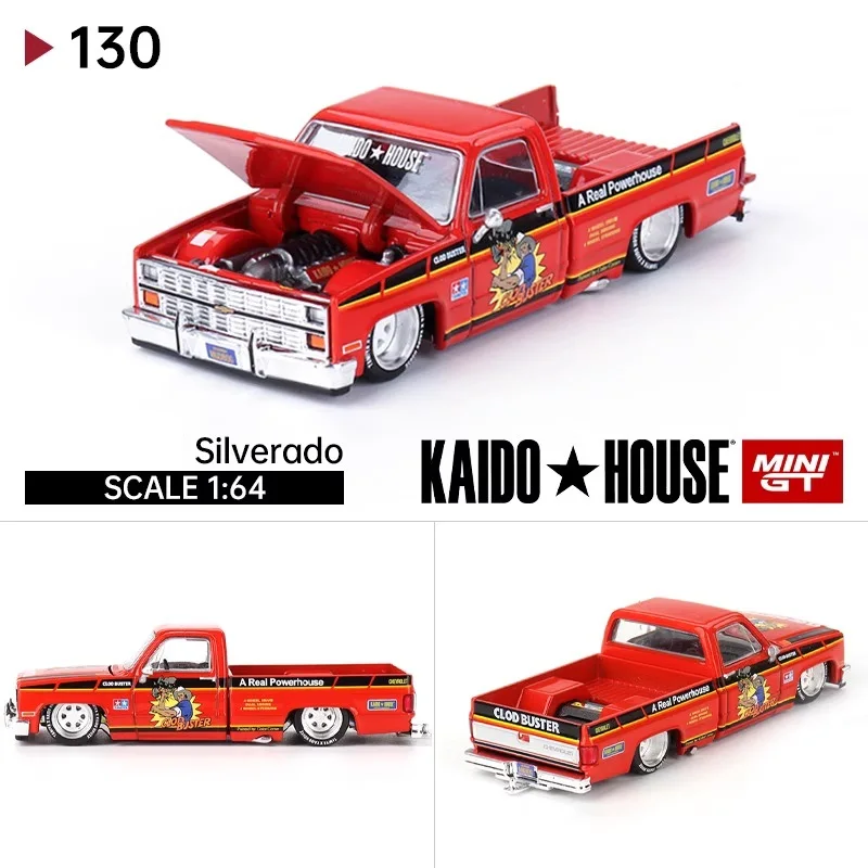 kaido house 9台セット R34 510 SILVERADO 等 Kaido☆House x Mini GT 1/64 Chevrolet Silverado KAIDO V2