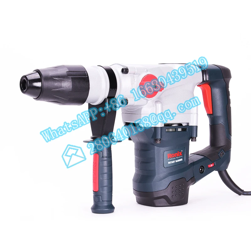 Ronix New Model 2705 40mm 7.3Kg 1500W Power Tools Rotary Hammers Hammer Drill 25khz 1500w sumbersible ultrasonic transducer cleaner circuit generator power supply