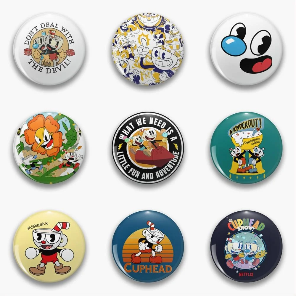 Cuphead Pines Pins Spilla Anime Gifts Pins For Zaini Cute Cute Risvolto Cute Pin Risvolto Cute Funny