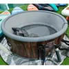 Custom Round Outdoor Pool Massage Hot Tubs And Spas Pool 2-4 Person Water Sports Outdoor Spa Hot Tub Pool Pvc Inflatable Spa Tub 6
