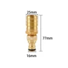 1Pc Brass Hose Barb Pipe Fitting 6/8/10/12/14/16/19/25mm Quick Connector Garden Irrigation Adapter Pneumatic Accessories 5