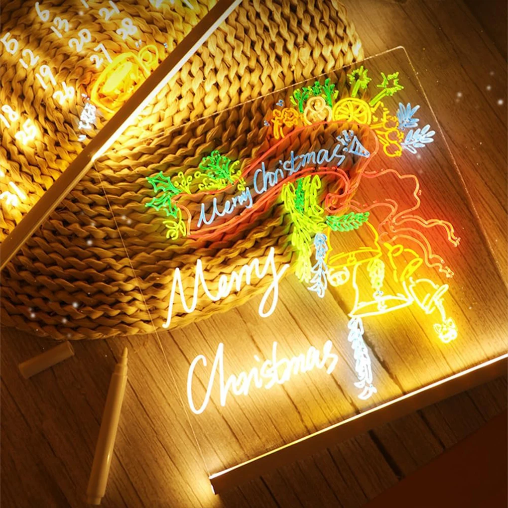 Triangle Support Led Drawing Pad Clear And Easy To Install Display Home Or Any Other Environment
