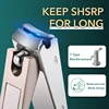 Foldable Portable Stainless Steel Nail Toe Cutter Trimmer Scissor Anti-nail Splash Bevel Cut Design Manicure Pedicure Tools 2