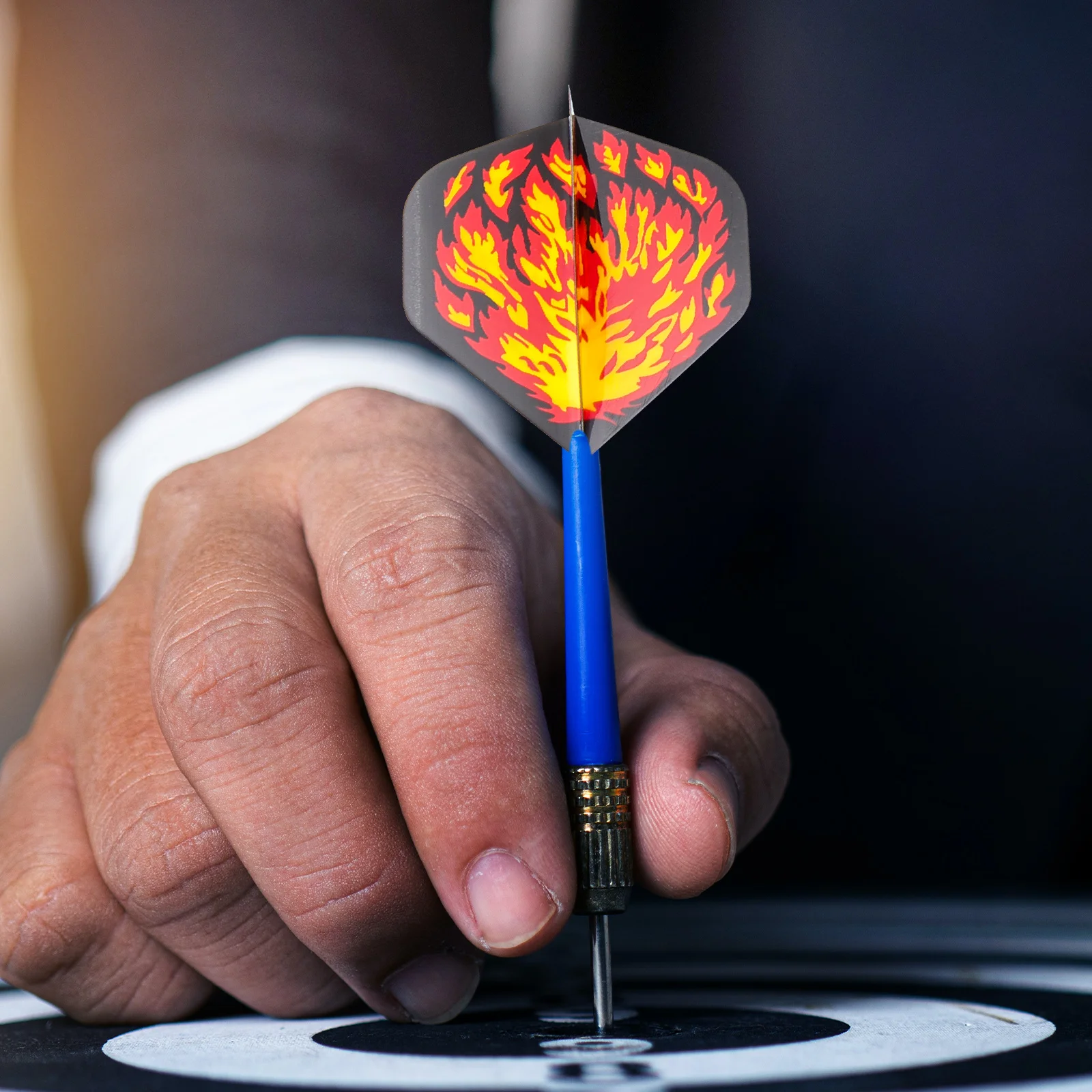 

Decorative Dart Flights Creative Dart Tails Replaceable Plastic Shaft Pole Leaves Dart Flights