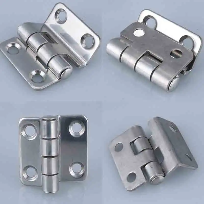 Stainless steel hinges door hinges Stainless Distribution Box Switch Cabinet Door Hinges Right Angle Bend High And Low Voltage Cabinet Hinge Industrial Hinge