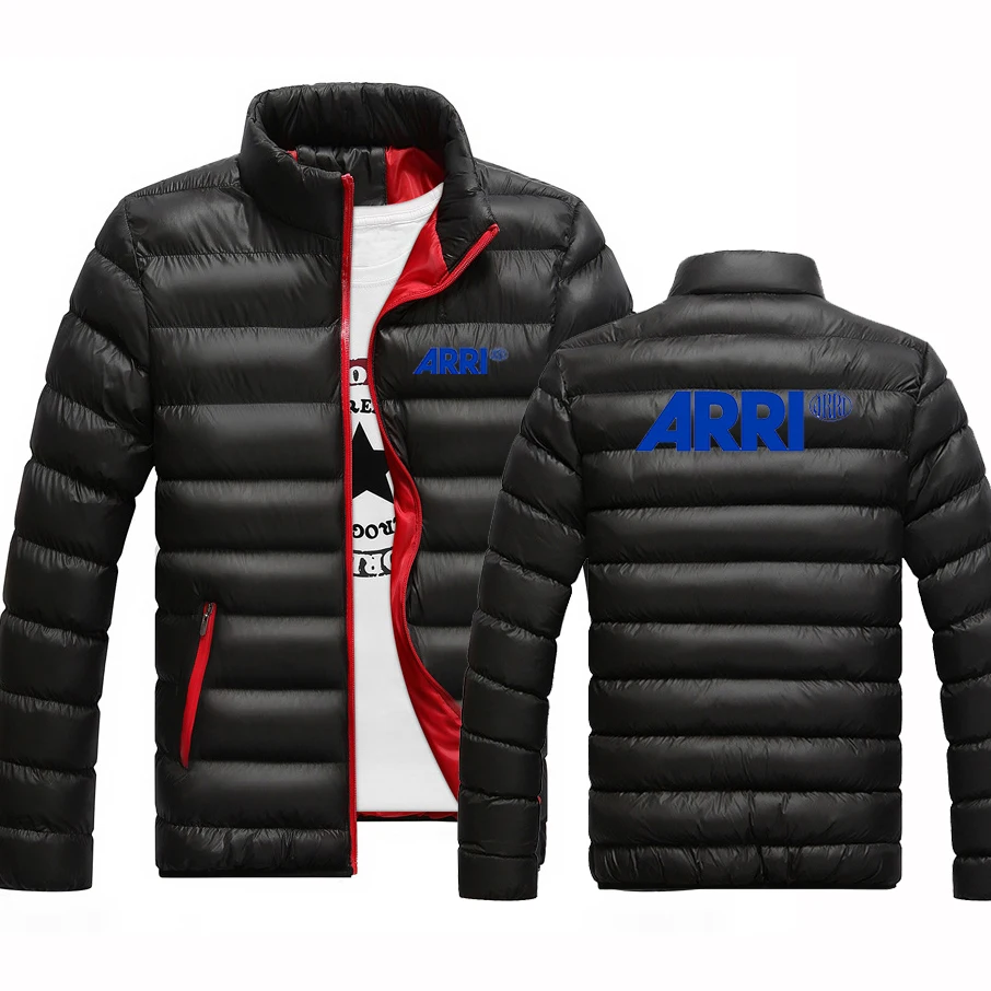 

2023 New Men's Film Broadcast Camera Arri Print Solid Color Casual CottonClothes Thicken Comfortable Jacket Clothes Wild Coat