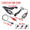 7.2V/7.4V NiMH Lipo Li-ion Battery Charger For RC Car Boat Tank Truck Guns toys battery with SM-2P/SM-3P/SM-4P SM Plug charger 1