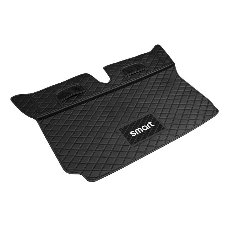 Scatola posteriore anti-sporco pad per smart 451 450 Fortwo accessori per  la modifica tappetino di protezione del bagagliaio logo decorazione car  styling
