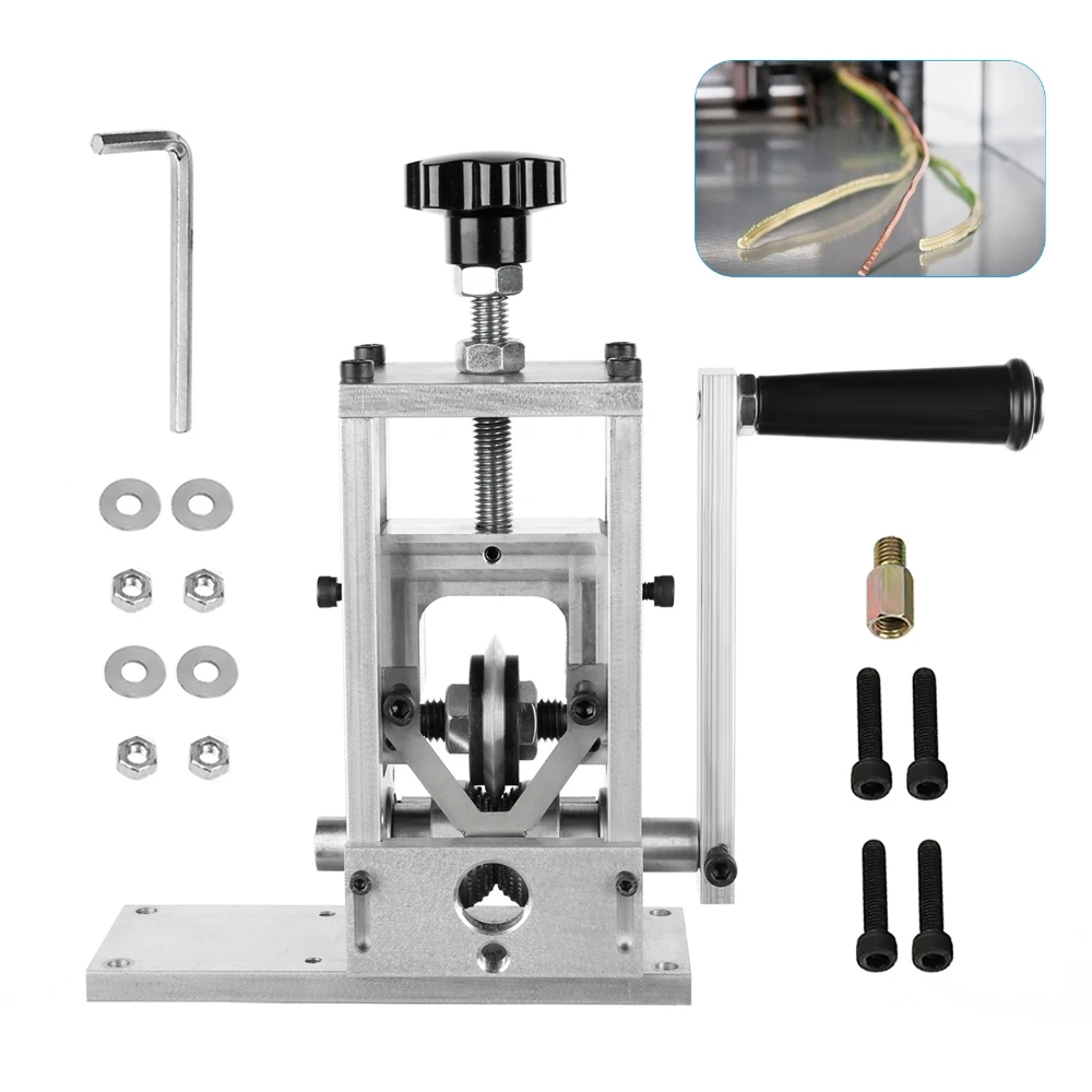 

Manual Copper Wire Stripping Machine Scrap Recycle Tool Cable Stripper Peeler Machine Wire Diameter 1-70mm Peeling Tool
