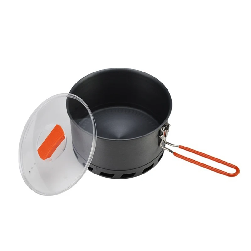 BuLin 2.1L Portable Outdoor Pot Ultralight Outdoor Camping Cookware Picnic Cooking Equipment S2500