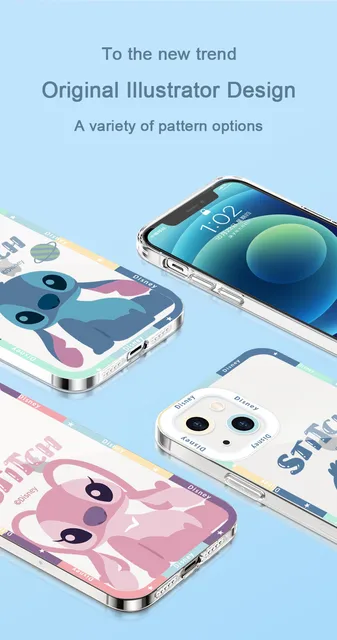 Amazon Oneplus 9r Cover Silicone Disney Stitch Clear TPU Case For