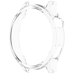 Enhanced PC Case for Xiaomi Watch S5 - Durable Hollow Design Coverage Protector Bumper (Translucent)