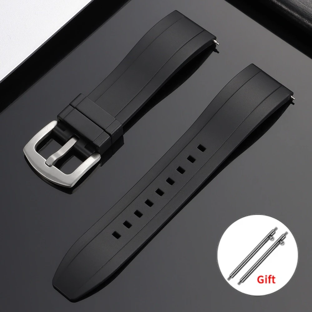 Universal Silicone Sport Wristband – Premium Waterproof Replacement Strap