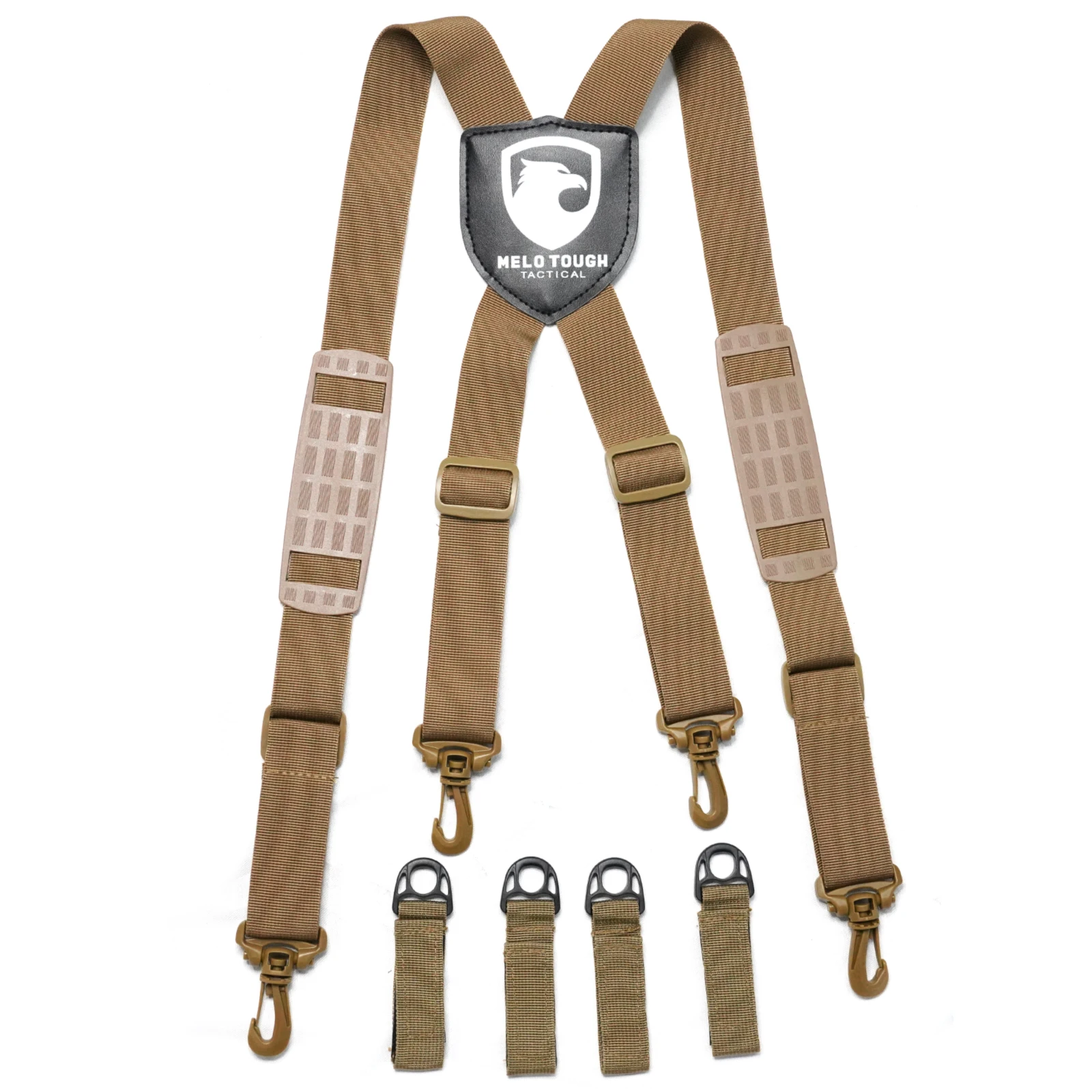 Tactical Duty Belt Harness Suspenders Police Suspender Tool Belt