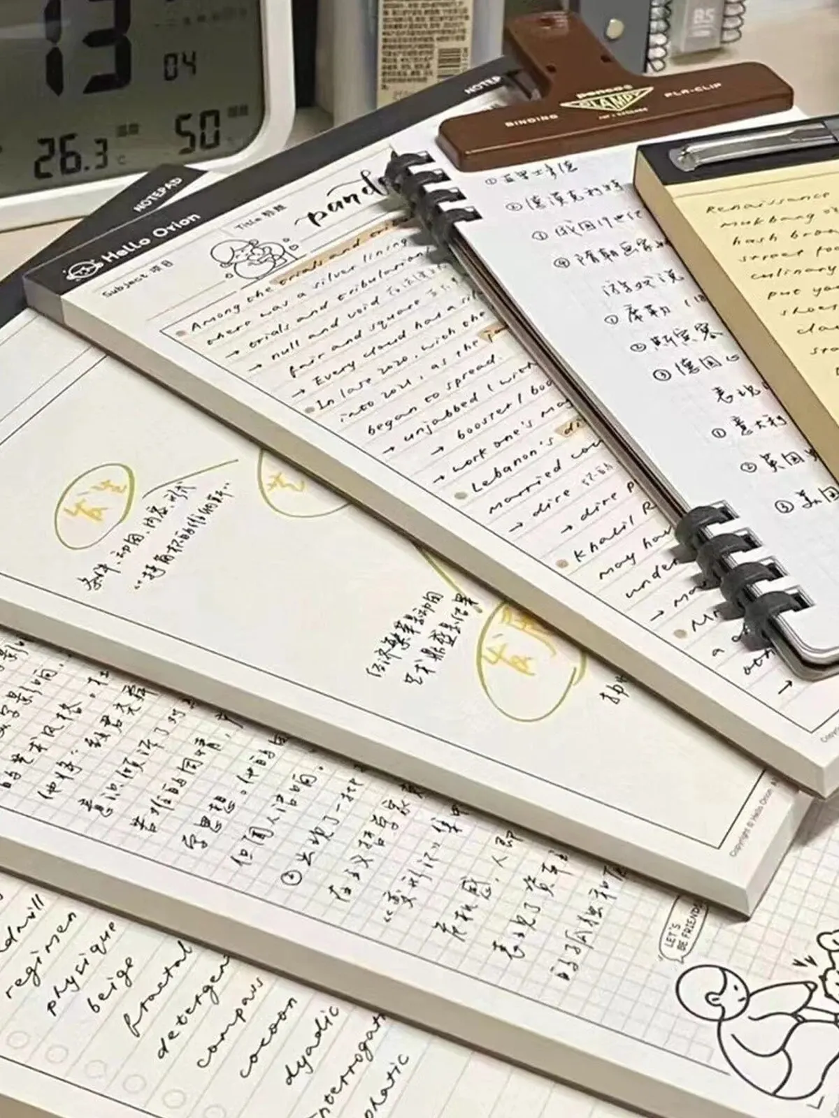 B5 Tear-Off Sticky Note Paper Notebook