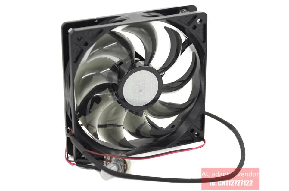 New Cooler Master Cpu 12cm Silence 4 Wire Pwm Cooling Fan