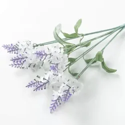 Lavender Artificial Flower Bouquet (White)