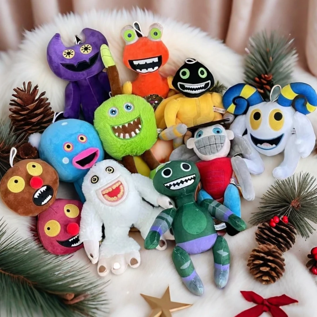 My Singing Monsters Plush Toy Soft Stuffed Cartoon Game Character Doll Cute Easter Gift Birthday Party Favors Collectible Toys