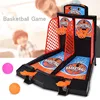 Children's Finger Catapult Table Basketball Court Two-Player Board Game Shooting Party Against Basketball Toys 3