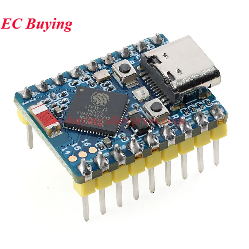 ตัวเลือกสินค้า บอร์ดพัฒนา ESP32-S3 โมดูล Wi-Fi 2.4G และ Bluetooth เสริม Type-C