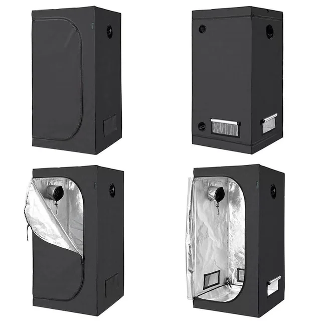 240X240X200Cm Kertnövény Sátor Növény Termesztése Box Sátrak Termelőszoba Sötét Hidroponikákhoz Grow Világos Zöld Ház Beltér - Image 2