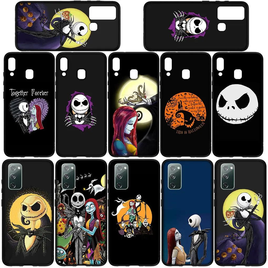 Фото Чехол Jack Skellington с принтом Салли кошмар перед Рождеством для Huawei Y7A Y6P Y5P Y6 Y7 Y9 Prime 2018 2019 Y8P Y9A Y8S Y9S №4