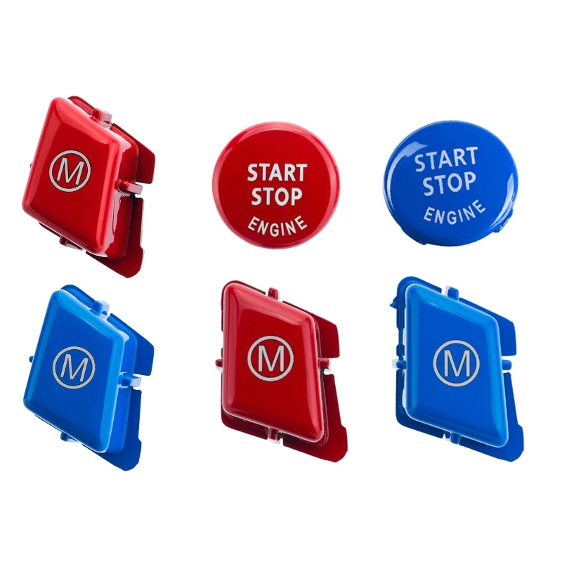 

Stop Button for M for Key for 3 Series E90 E92 E93 Car Steering Wheel Button