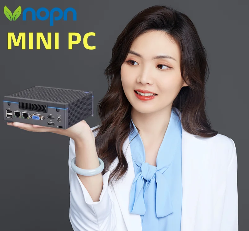 Vnopn N5095/N3160/N2840/N2940 Windows 11 WIFI 1000M LAN 4K VGA Мини компьютер PC