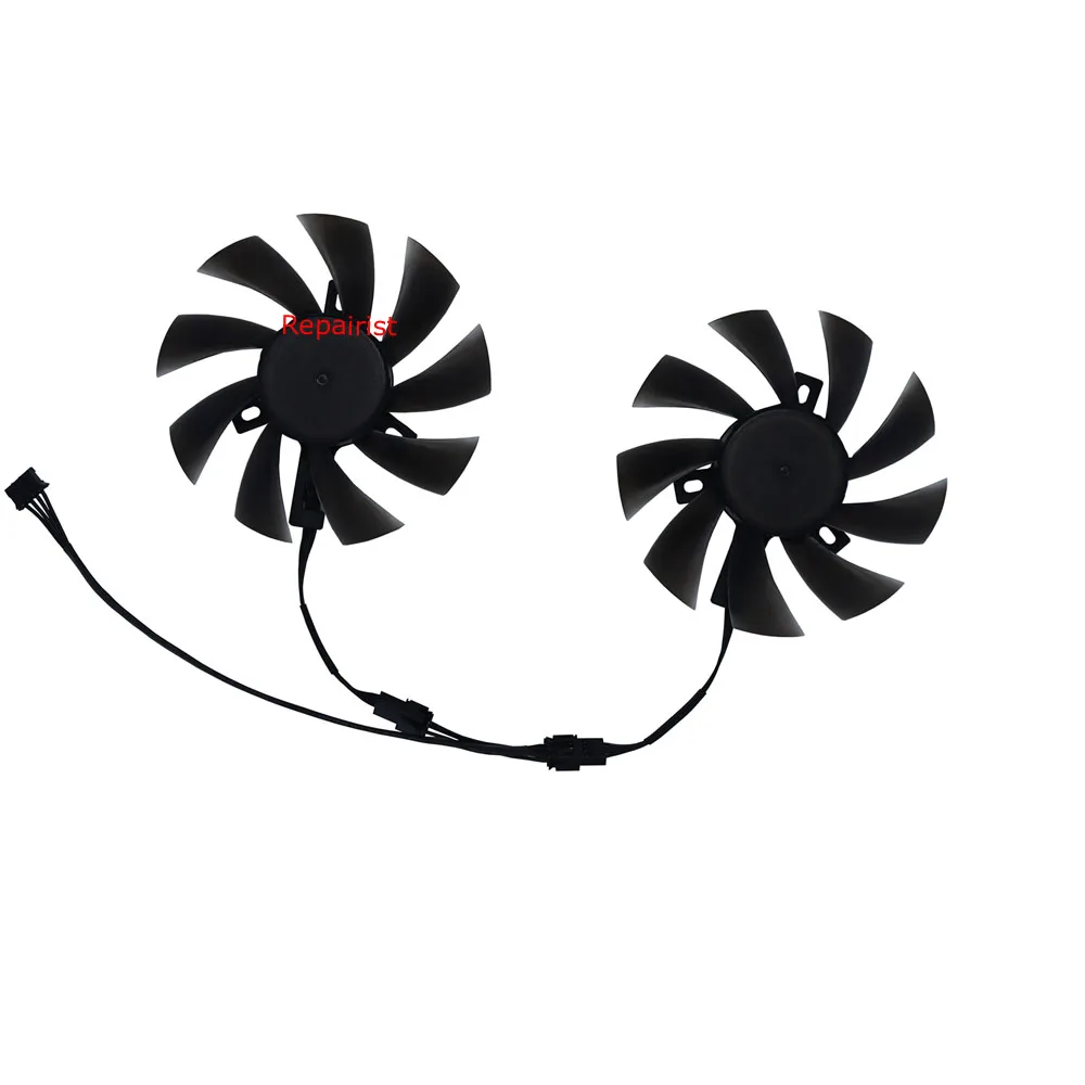 

2Pcs/Set,Graphics Card Fan,T129215SU,For ALSEYE RTX 2070 8G,For Alseye RTX 2060 SUPER 8GB,For alseye GTX 1660 Ti 6gb