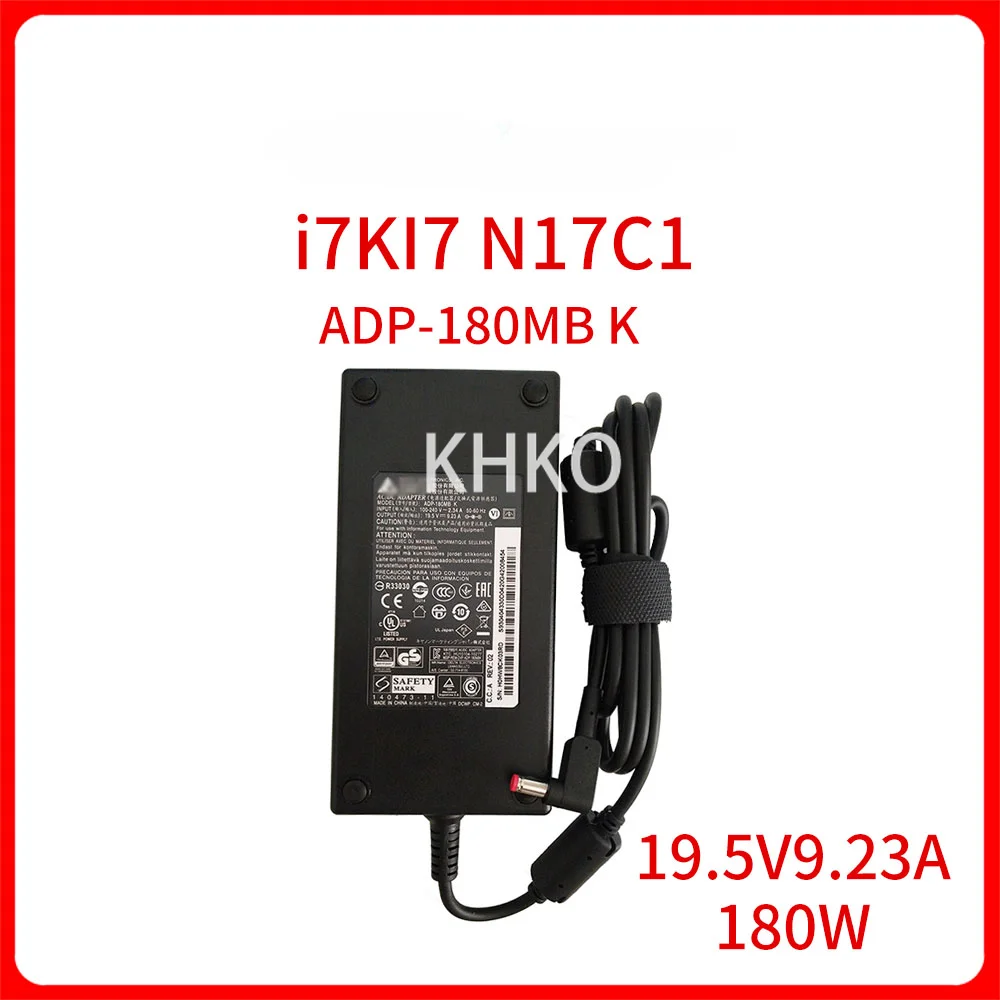 

NEW Original 19.5V 9.23A 180W Computer AC Adapter Charger For i7KI7 N17C1 Laptop AC Power Adapter ADP-180MB K 5.5*1.7mm