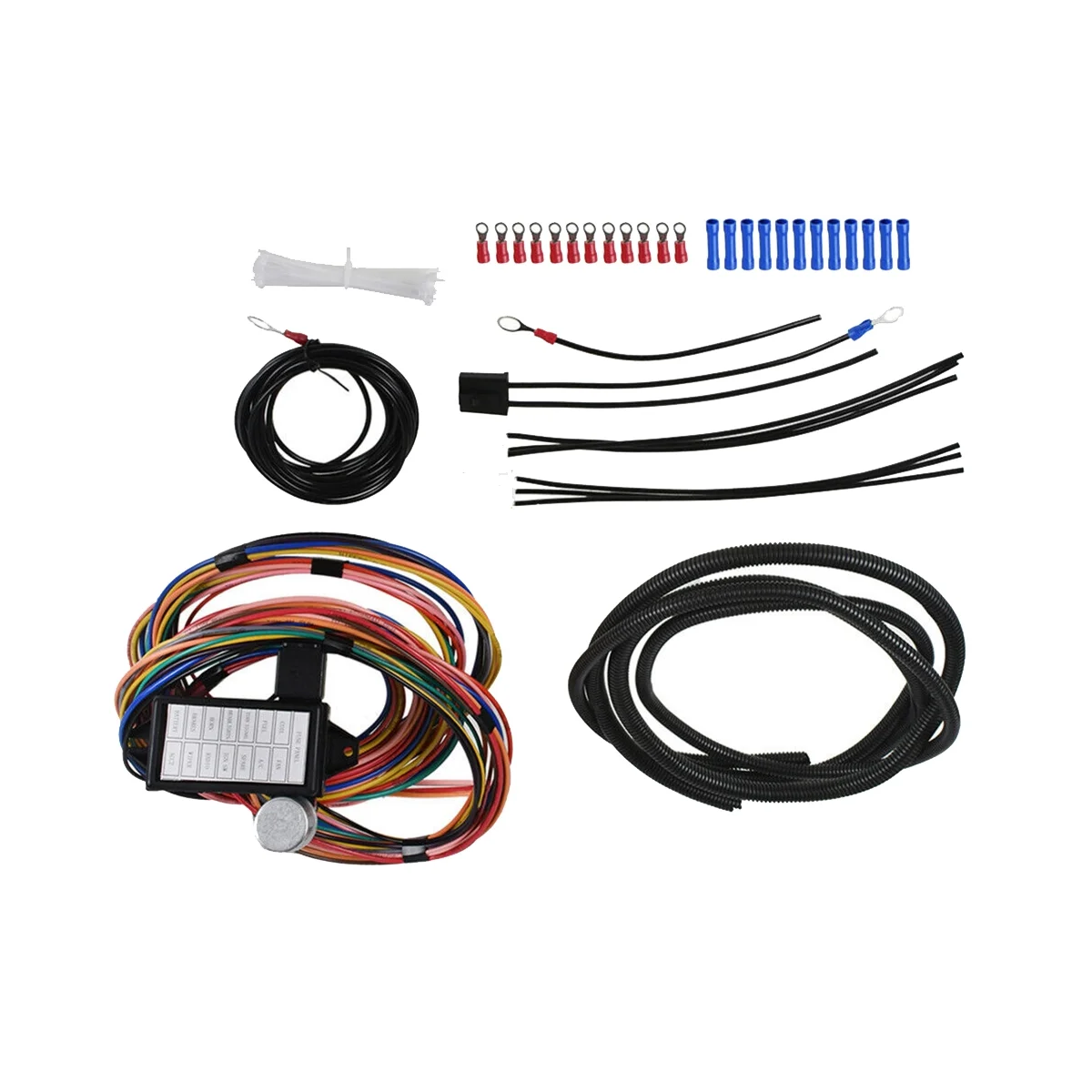 

14 Return Wire Harness Car Wire 12V Voltage Return Wire Harness Kit