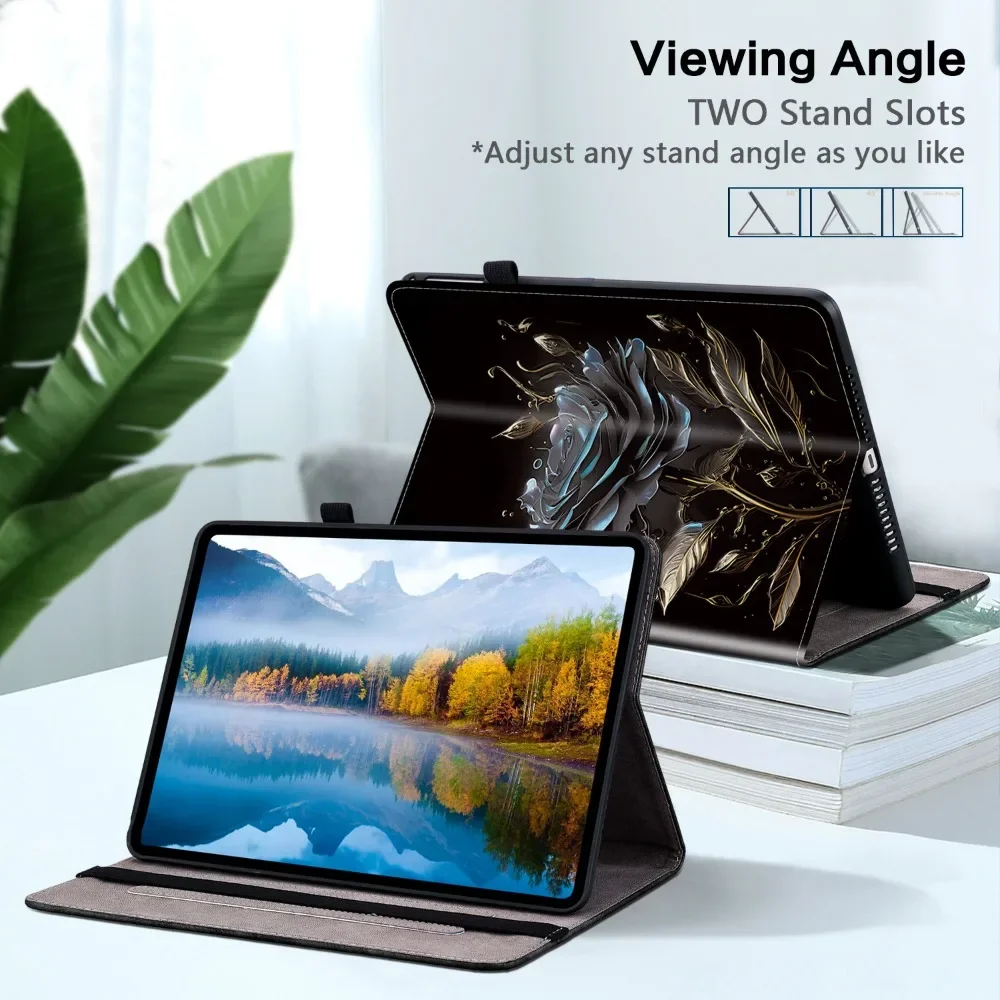 Elegant Floral Tablet Case - Premium Protection for 10.61 to 12.1 Tablets
