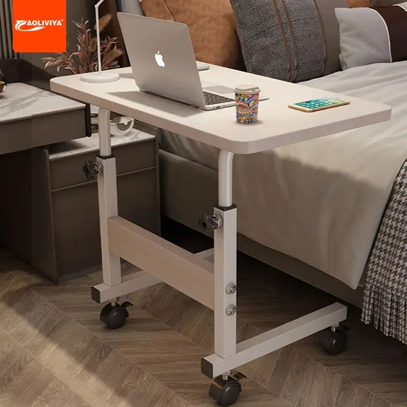 

Aoliviya Bedside Table Movable Small Table Home Student Simple Desk Simple Lifting Dormitory Lazy Bed Computer Desk