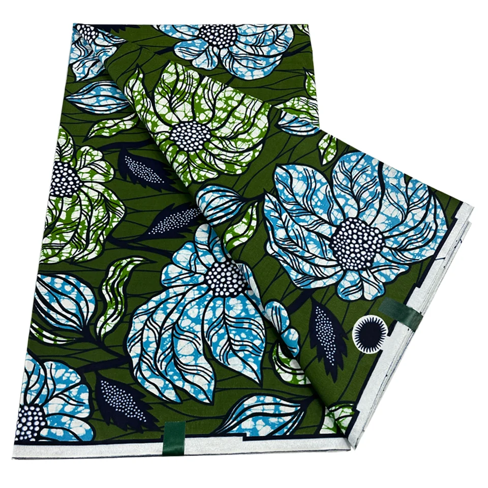 100% Cotton Super Hollandais Wax Veritable Hollandais Wax Pagne Super