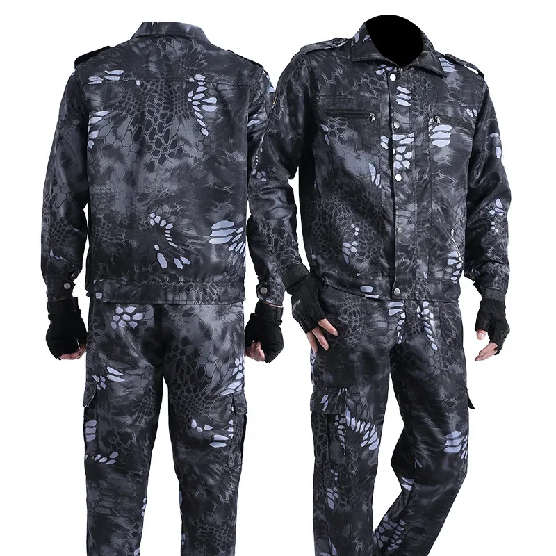 Military Suit Moisture-Wicking for Outdoor Work and Student Military Training