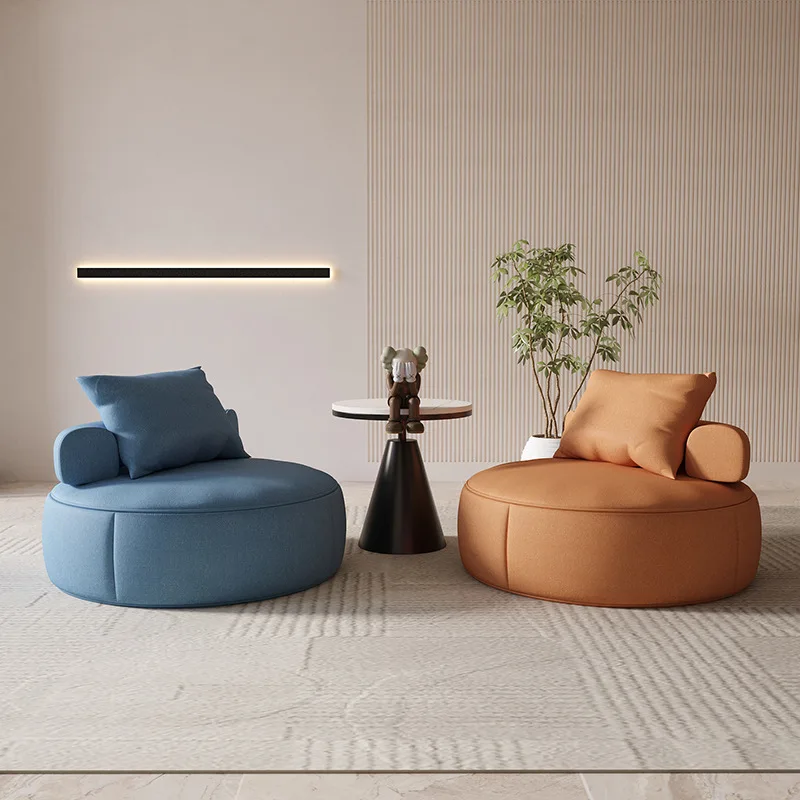 

Lazy sofa tatami living room, single bedroom, sofa chair, casual balcony, reclining seat, light luxury and simple