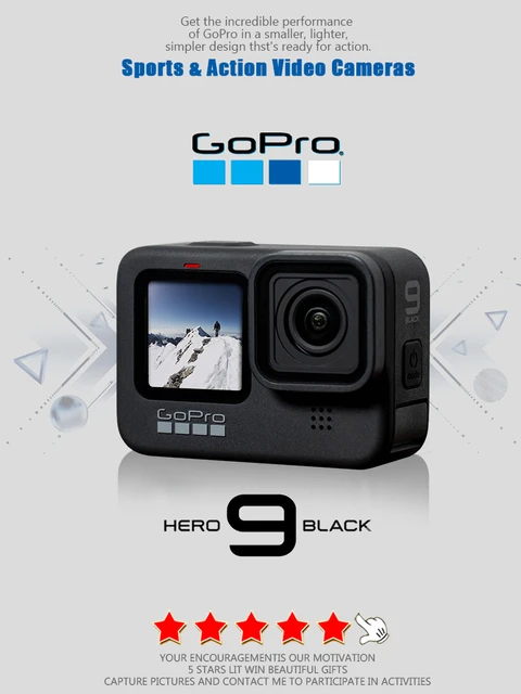 ACTION CAM GOPRO HERO 9 BLACK