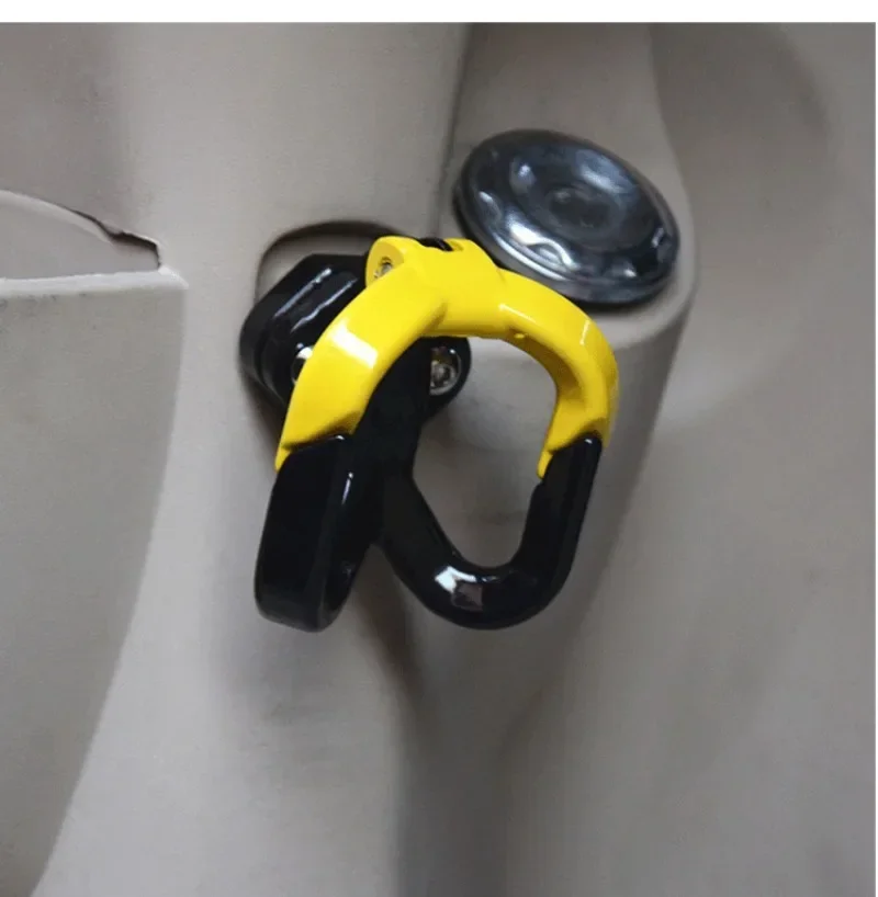 Universal Aluminium Alloy Motorcycle Double Hook Helmet Bag Carry Hook Holder For Dirt Bike Electric Scooter Moped