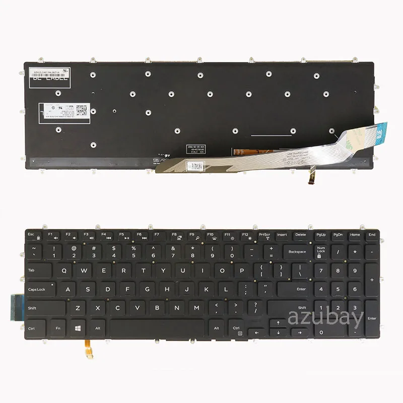 Teclado Retroiluminado para Dell Latitude Dell Latitude 3500 3590 0kn40h4ui12 Sg8511029a Pk131q03b kr Sloven Croa br ne Eua la ru hb it cz sk Reino Unido fr - Imagem 4