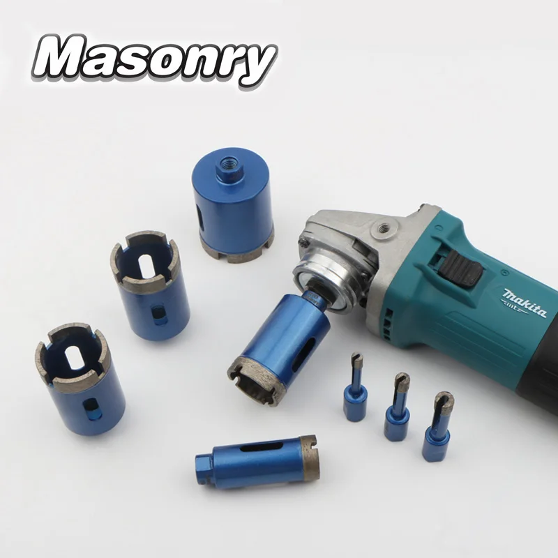 Masonry Hole Opener Tools M10 Thread Diamond Sintering Core Bit Hole Saw For Marble Granite Tile Concrete Stone Drilling Tools