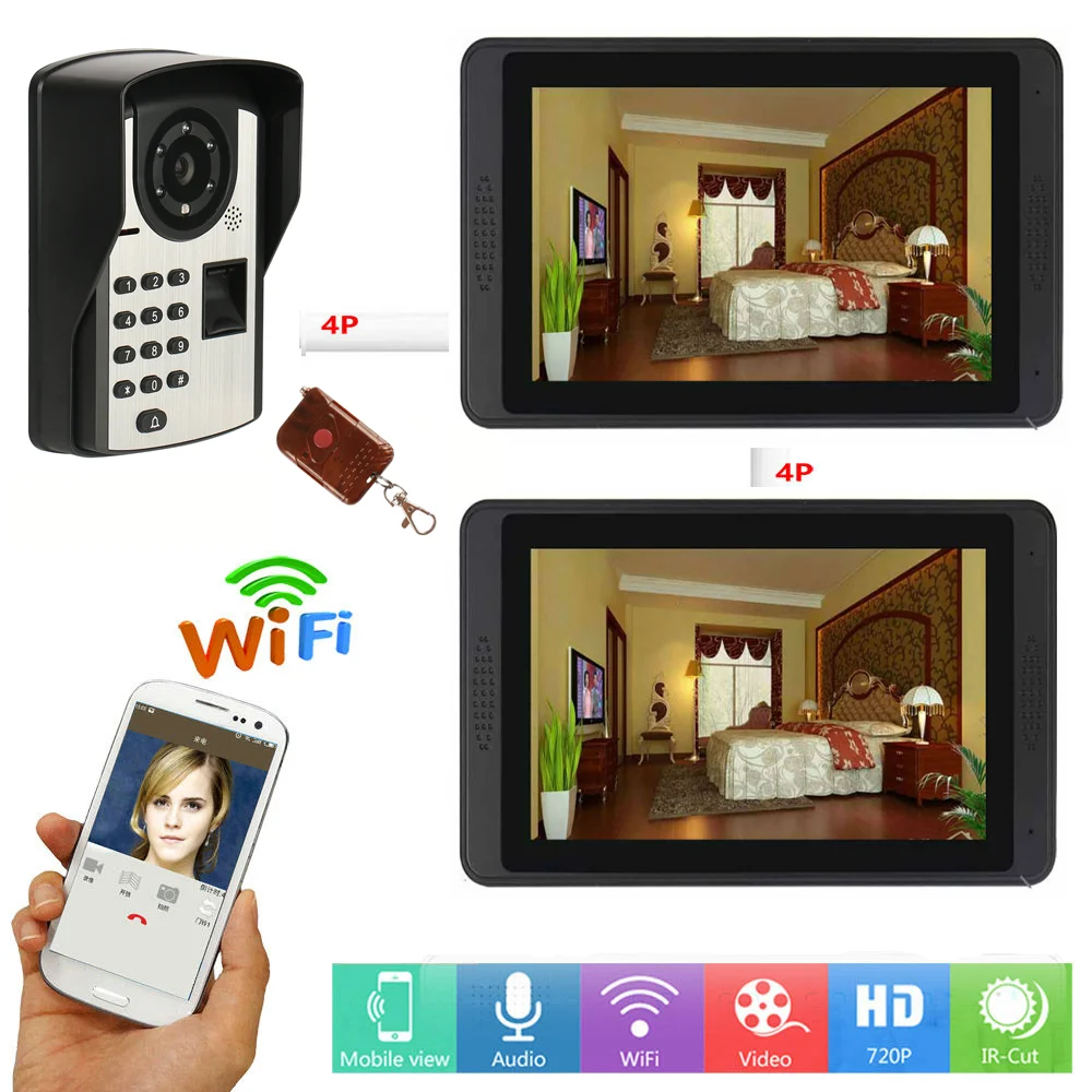 

Умный дверной звонок SmartYIBA с Wi-Fi и управлением доступом к двери