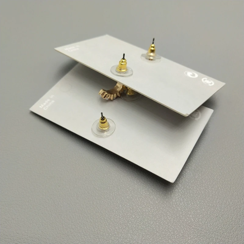 Exaggerated Fashionable Earrings Quality Trendy Stylish Alloy Silver Gold Plated Ear Jewelry for Trendsetters - 4