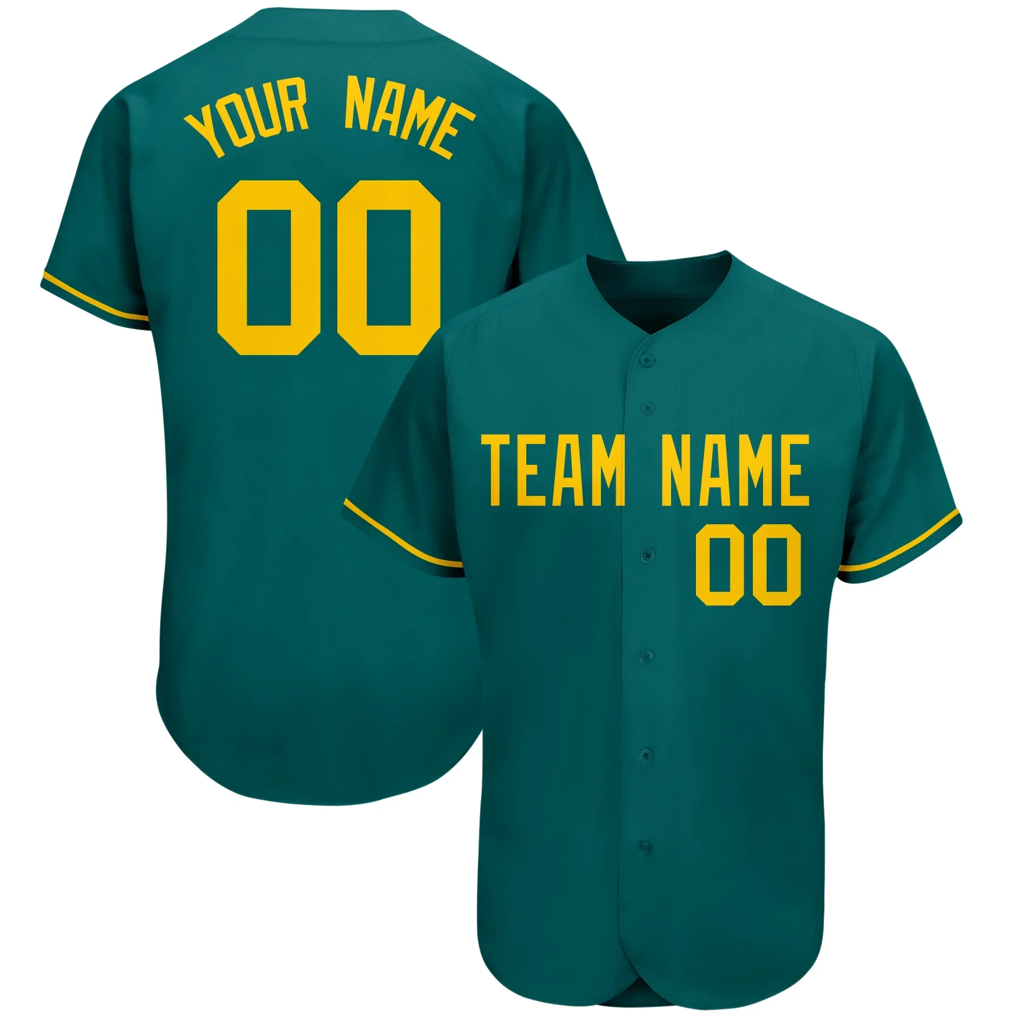 thumbnail image 1 of Camiseta de béisbol bordada personalizada barata para hombres/mujeres/jóvenes, diseño de camisetas de juego de softbol con cuello en V y nombre y número del equipo, 1 of 5
