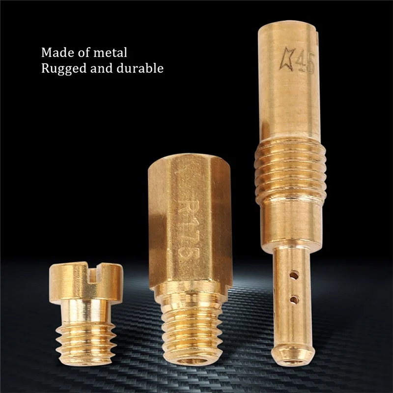 Jets KOSO PWK Kit 20 Piezas Chorro Principal Piloto - Para Carburadores OKO KOSO PWK PE - Aluminio Chorro Principal Piloto Oko Pwk