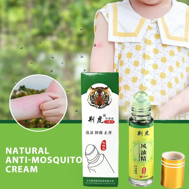 Peppermint Essential Oil Roll On Migraine Essential Oil Built-in Roller Ball for Aromatherapy Relaxation Headache