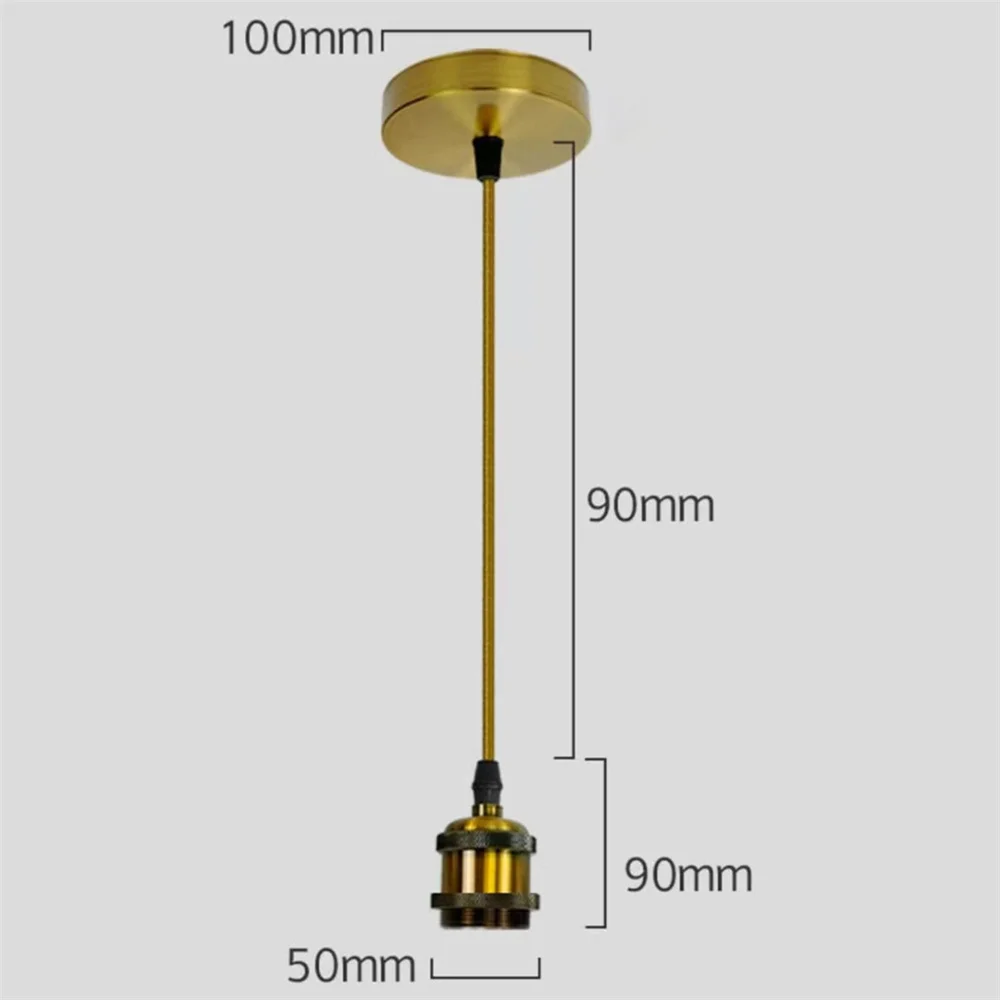 Vintage Retro Edison Lamp E27 Socket Pendant Lights Bulb Socket Screw Base Aluminum Light Industrial Retro Lamp Holder Fitting lamp holder lamp bulb holder lamp base