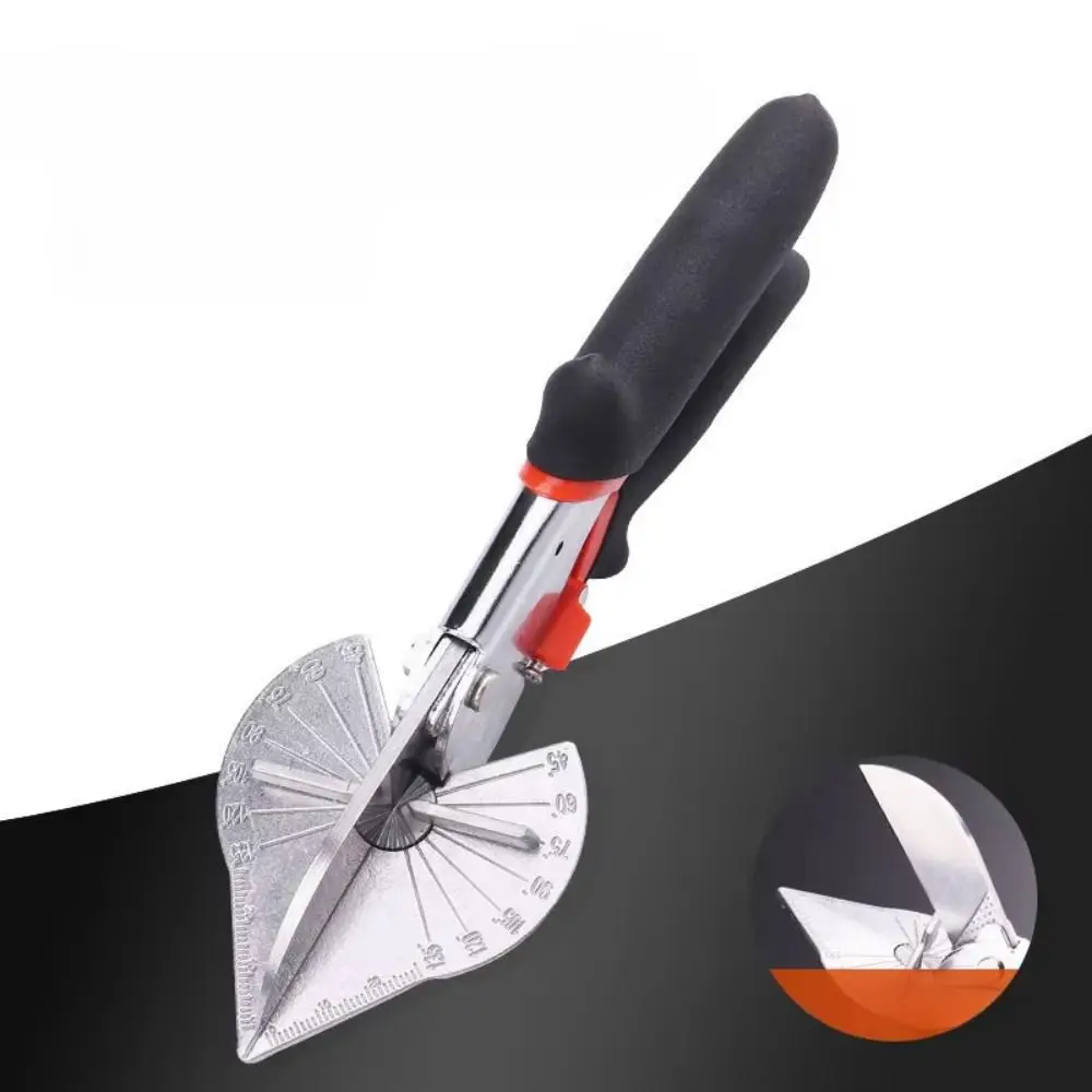 45-135도 조절 가능한 다각도 마이터 전단 절단기, 마이터 사이딩 와이어 덕트 절단기, 다각도 베벨 가위, 정밀 절단기