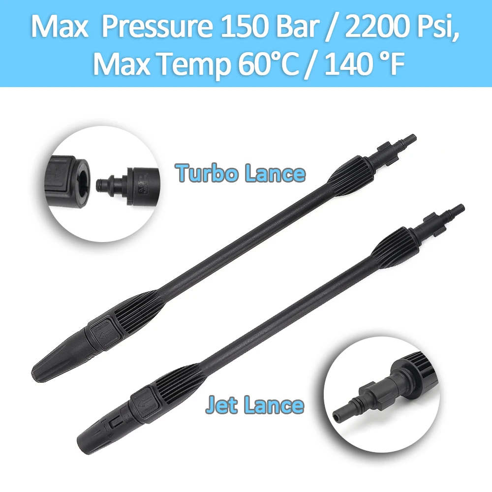 Pressure Washer Spray Gun Lance Nozzle for AR Blue Clean Black Decker Bosch Michelin Makita Stanley Pressure Washer 3